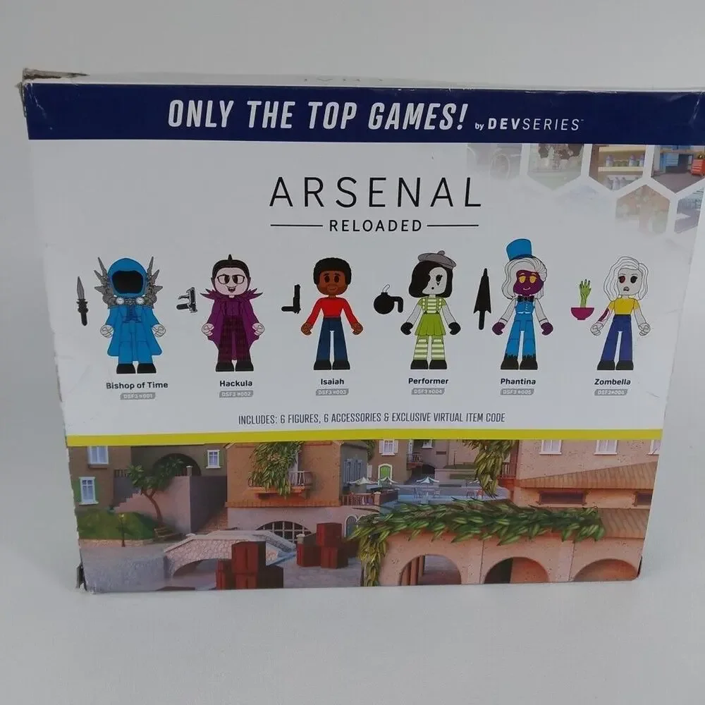 Roblox DevSeries ARSENAL RELOADED RIVALS Figure Set (12 pc) NEW‎